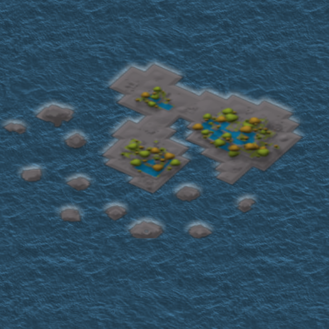 Shale Reef treasure map